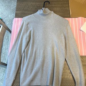 Express blue/gray turtleneck sweater